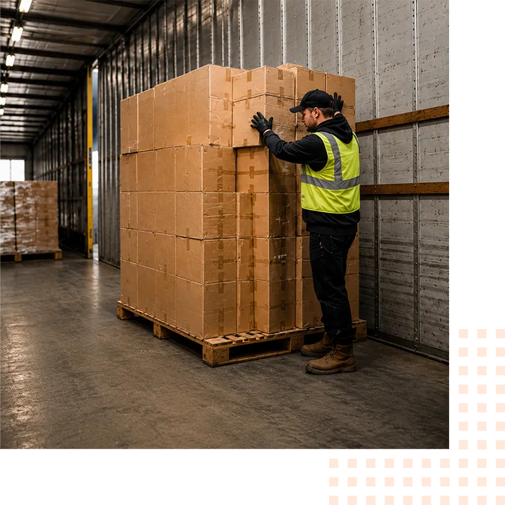 Load Restacking & Pallet Stabilization
